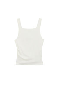 Koton Blusa sin mangas drapeada