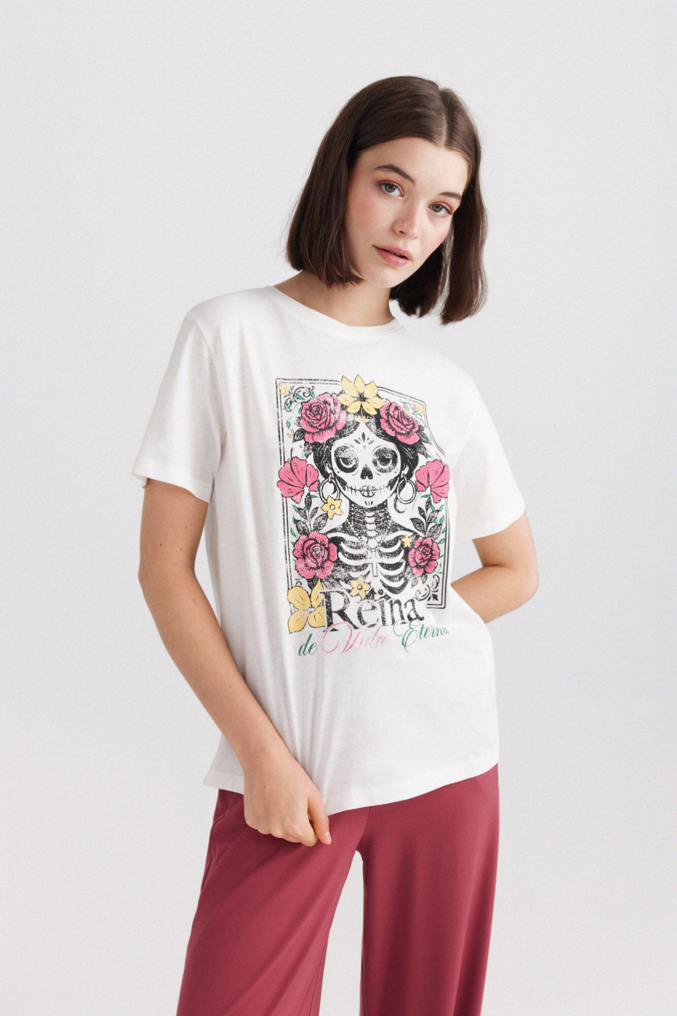 Springfield Day of the Dead short sleeve T-shirt