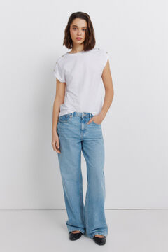 Springfield Short sleeve button T-shirt