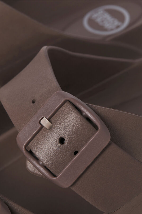 Jack & Jones Buckle sandals nude