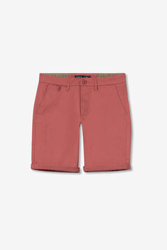 Springfield Slim-fit chino Bermuda shorts rust