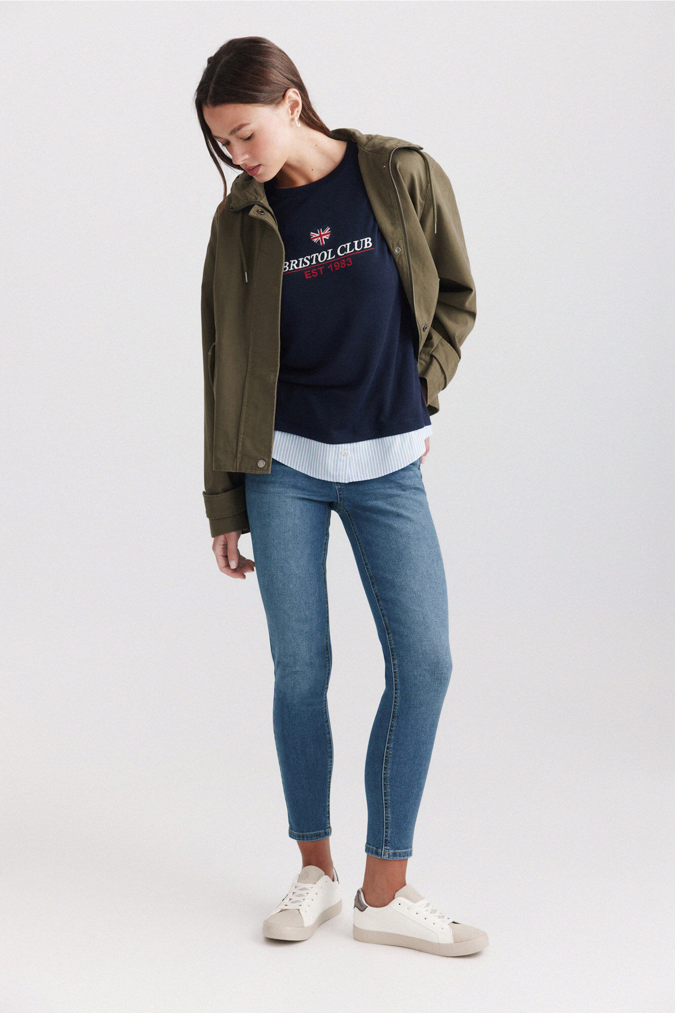 Springfield T-shirt bimaterial Inglaterra
