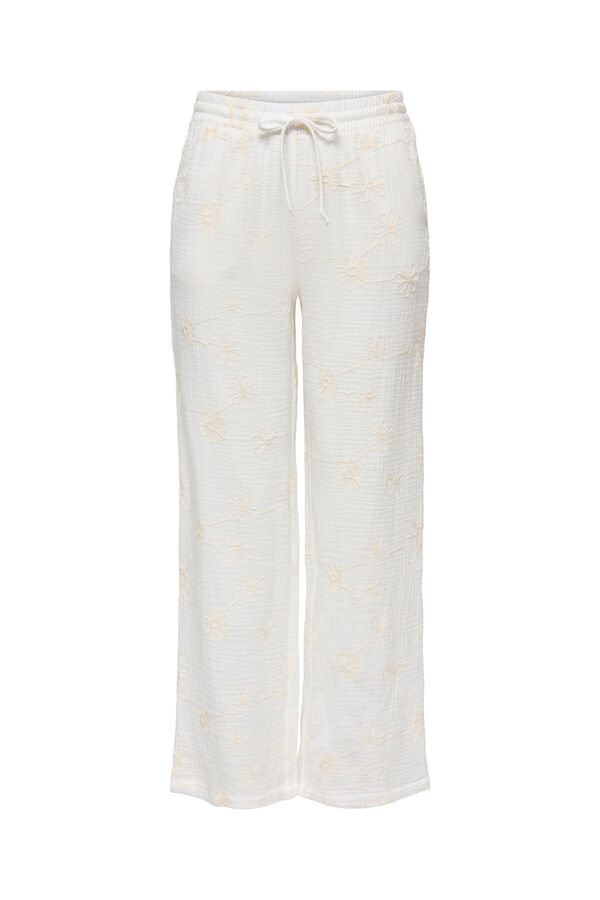 Bestickte Bambus-Hose | Damenhosen | SPF