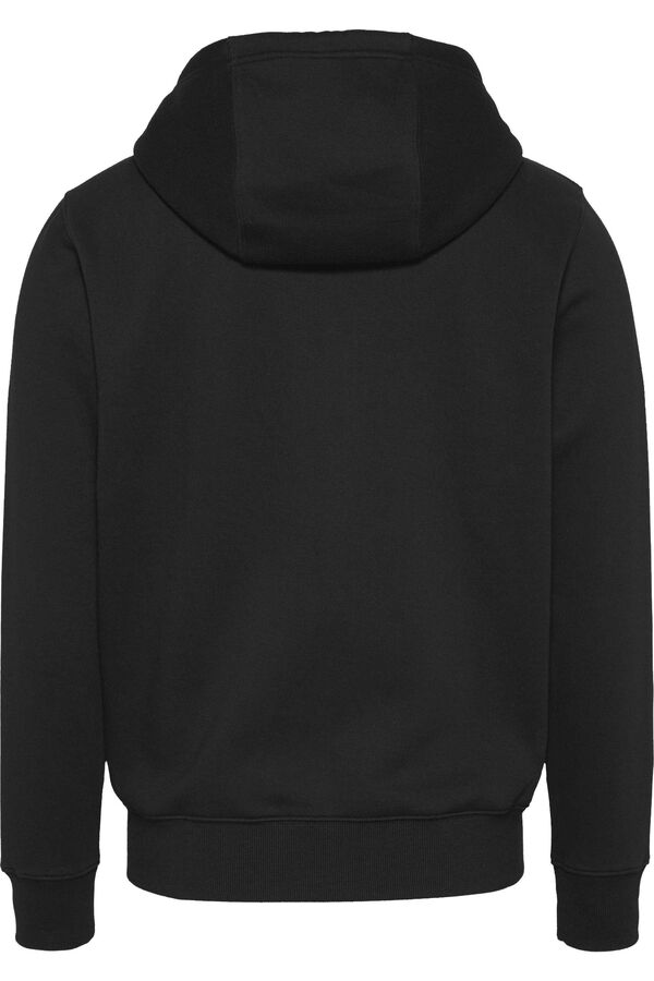 Tommy Jeans Sudadera de corte regular negro