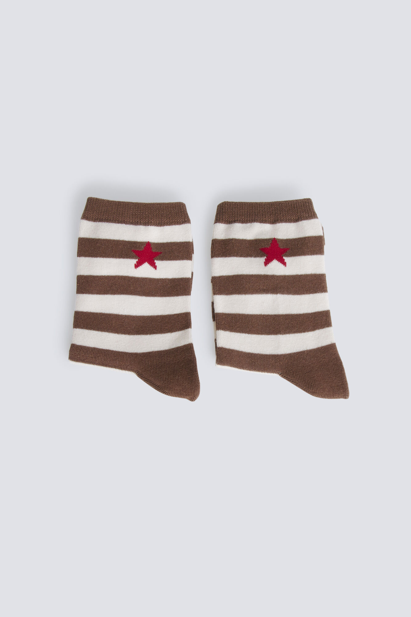 Springfield Long striped star print sock