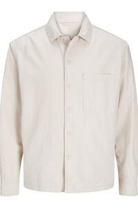 Jack & Jones Hemdjacke aus Twill mit weitem Schnitt