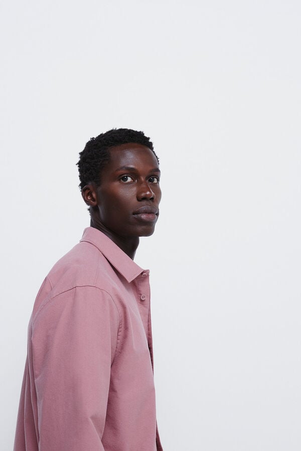 Springfield Colored Oxford shirt pink