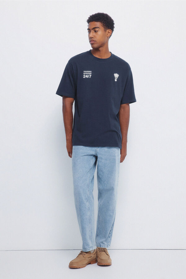 Springfield Batminton T-shirt blue