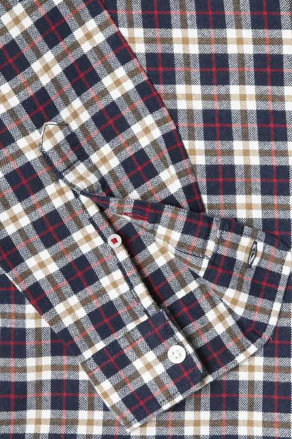 Pepe Jeans Camisa Cuadros Fit Regular azul