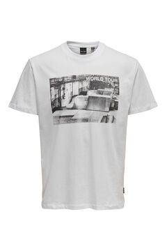 Springfield Short-sleeved T-shirt and front design white