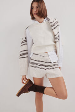 Springfield Short en en maille jacquard