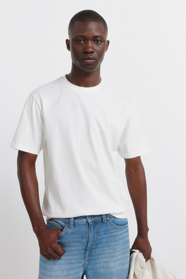 Springfield Basic T-shirt beige