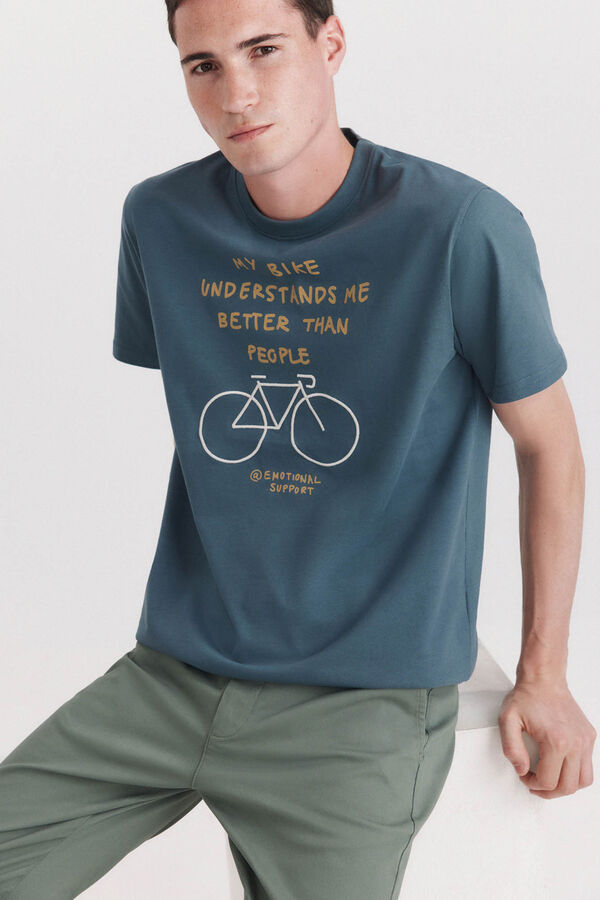 Springfield Camiseta my bike azul