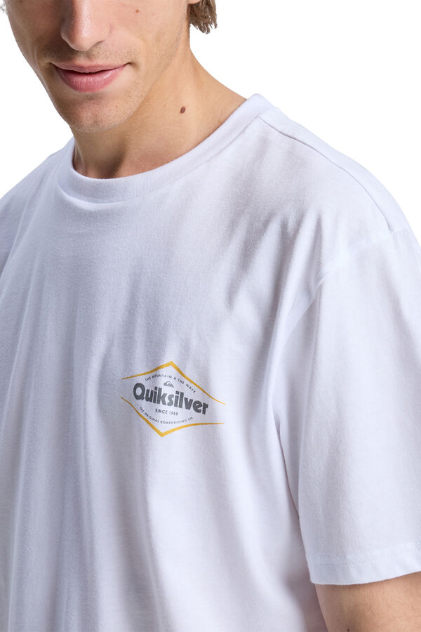 Quiksilver Short-sleeved T-shirt white
