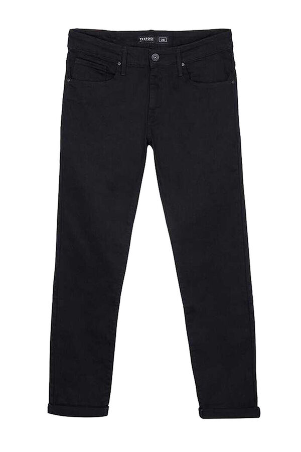 Springfield Liam super slim fit jeans crna