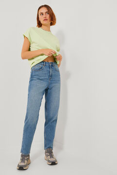 Jack & Jones Jeans mom fit azul