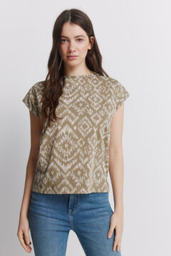 Springfield Majica sa etno printom