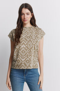 Springfield Ethnic print T-shirt