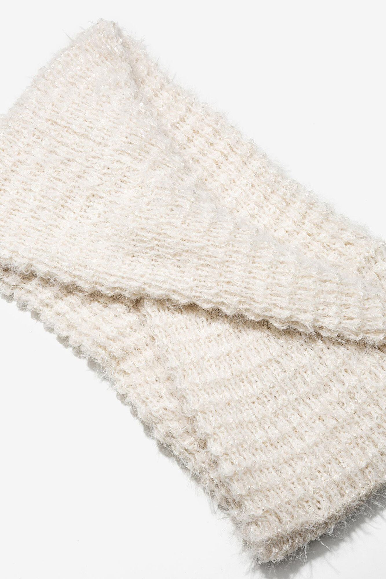 Tiffosi Cuello de punto trenzado con purpurina