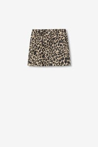 Tiffosi Young Falda-Pantal&oacute;n vaquera de leopardo