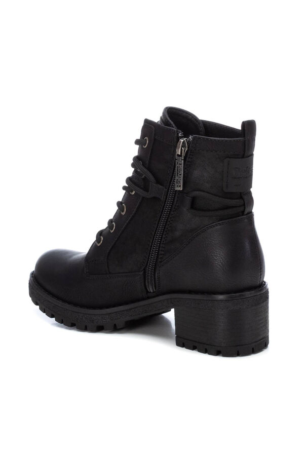 Refresh Lace-up heeled boot black