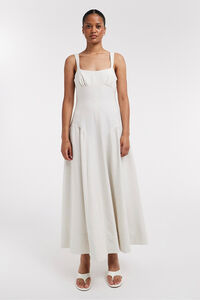 Topshop Vestido largo tirantes