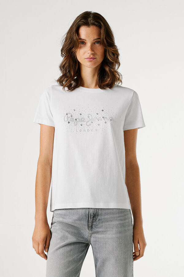 Pepe Jeans Short-sleeved T-shirt white