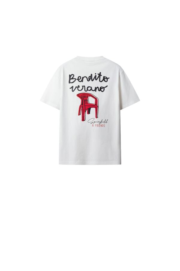 Springfield Bendito Verano T-shirt beige