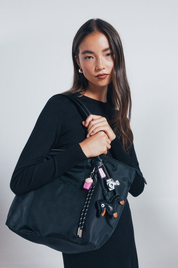 Springfield Mala tote bag de nylon preto