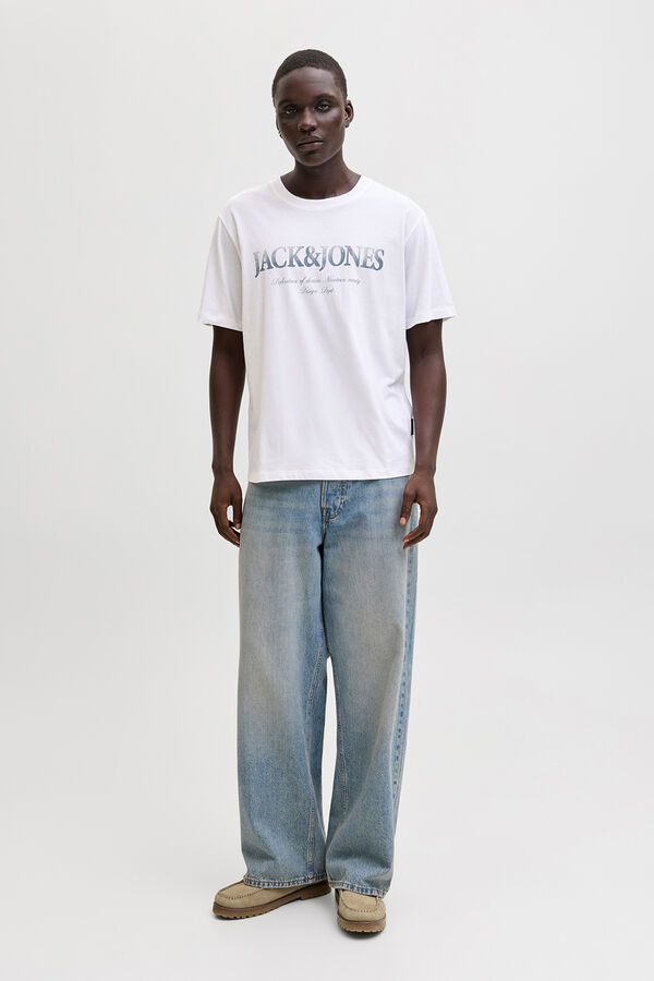 Jack & Jones Short sleeve T-shirt with logo white