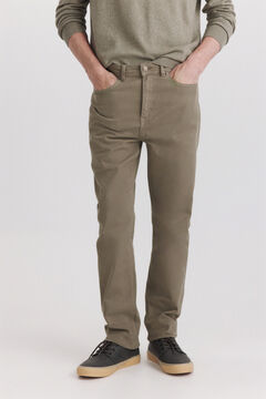 Springfield Cal&ccedil;a 5 bolsos slim lavagem desbotada