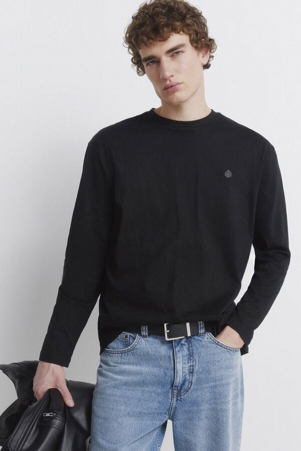 Springfield Carbon long sleeve t-shirt black
