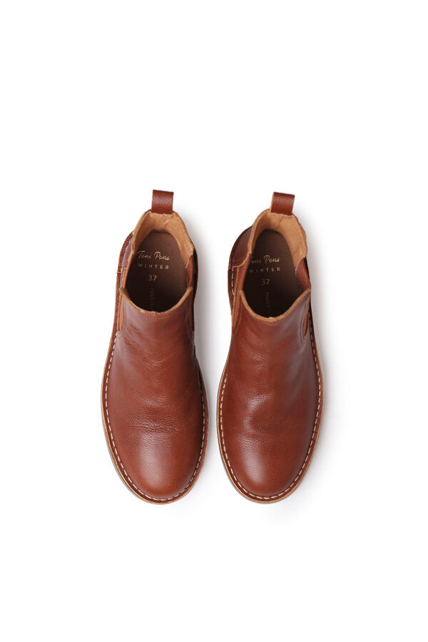 Toni Pons Leather ankle boot nude