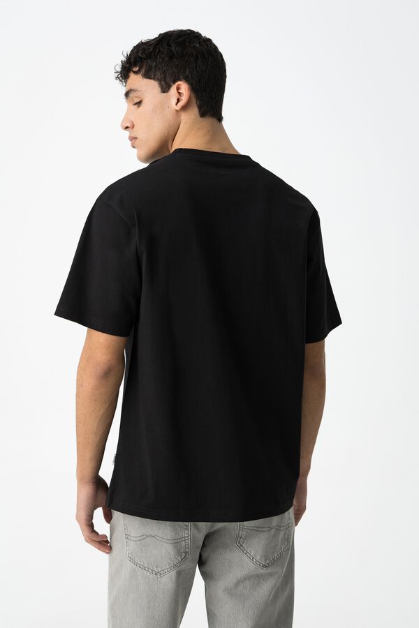Tiffosi Camiseta B&aacute;sica negro