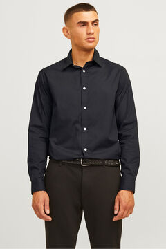 JJ REBEL Camisa formal slim fit sarga