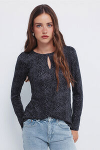 Springfield T-shirt with slit