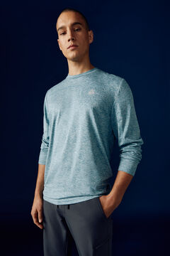 Springfield Long-sleeved T-shirt in technical fabric violet