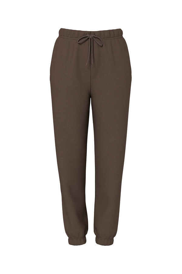 Pieces Cuffed jogger nude