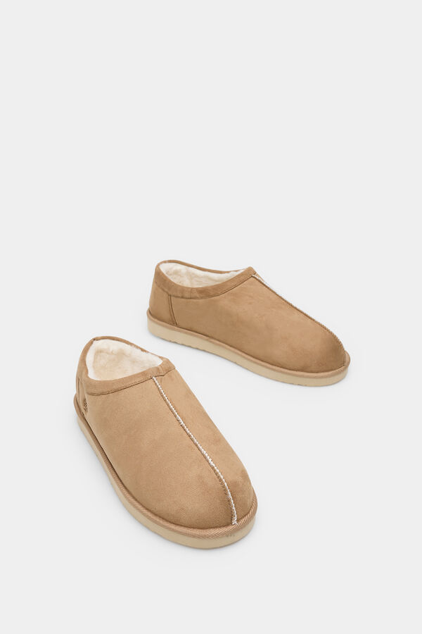 Springfield House clog slipper beige