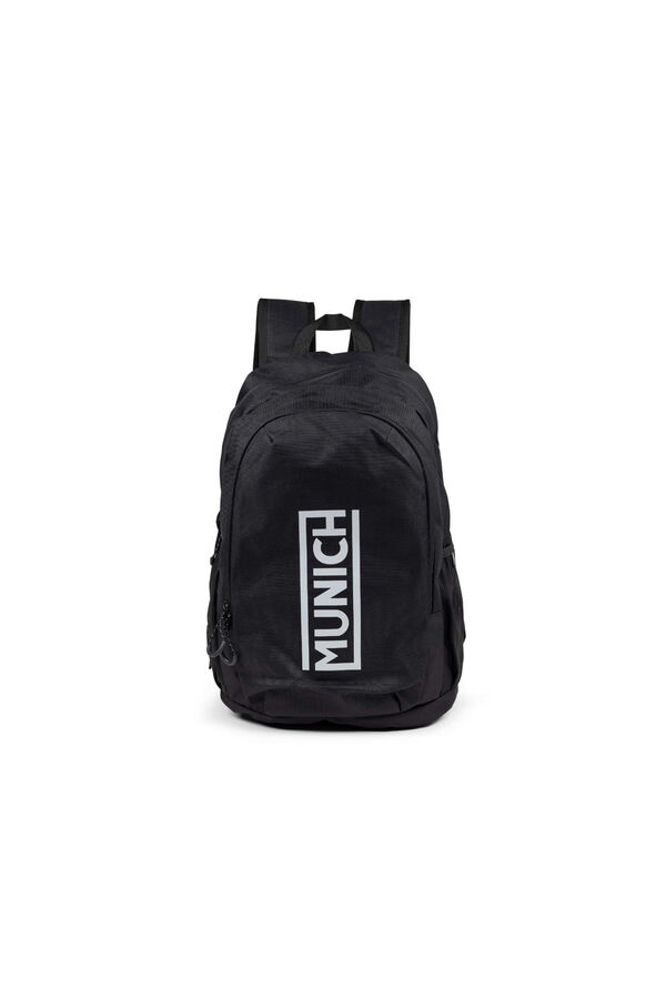 Munich Mochila deportiva reciclada negro
