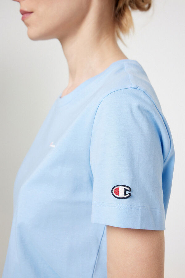 Springfield Camiseta manga corta de mujer azul medio