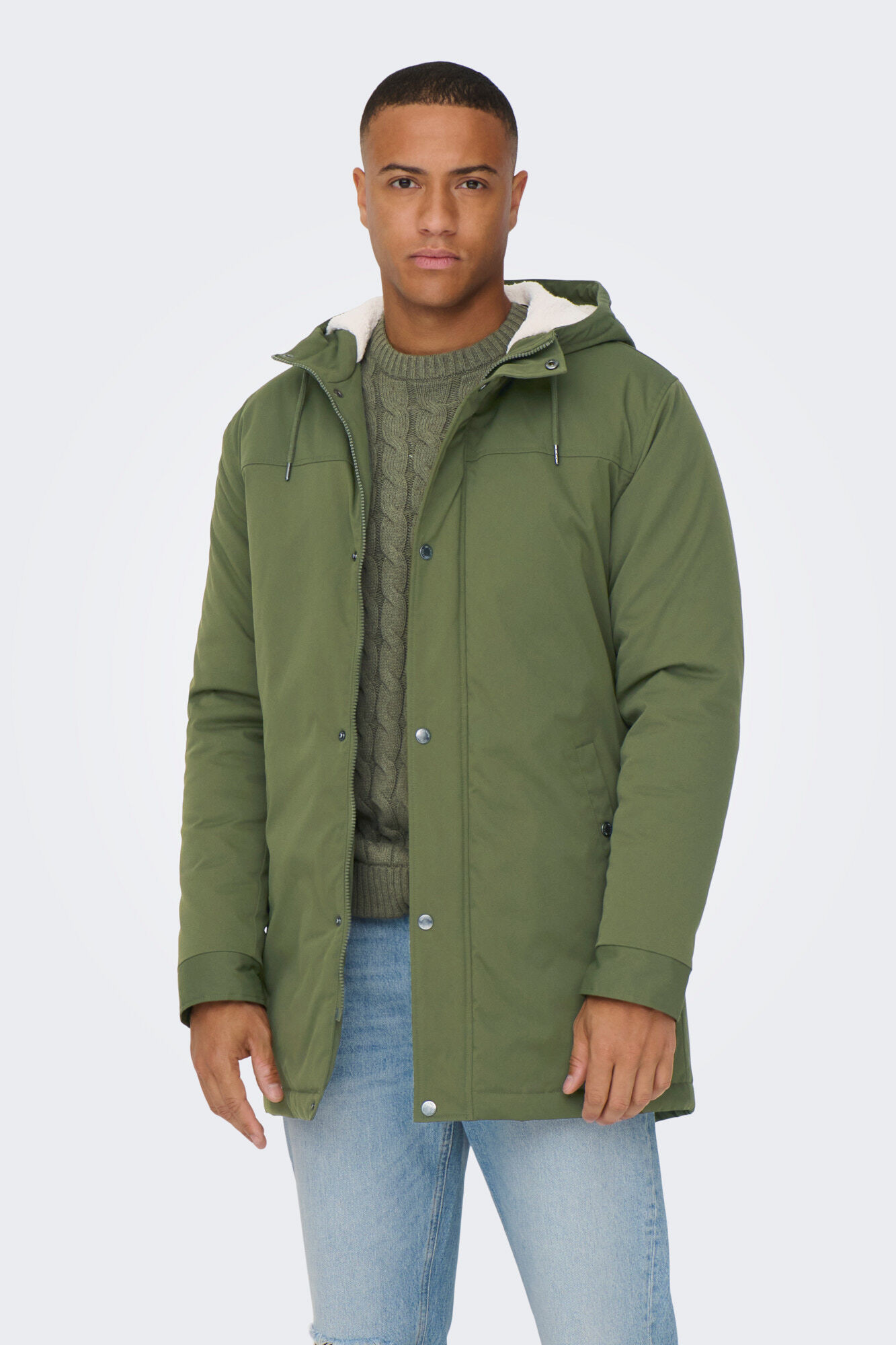 Only & Sons Parka con capucha