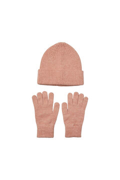 Springfield Hat and gloves set rose
