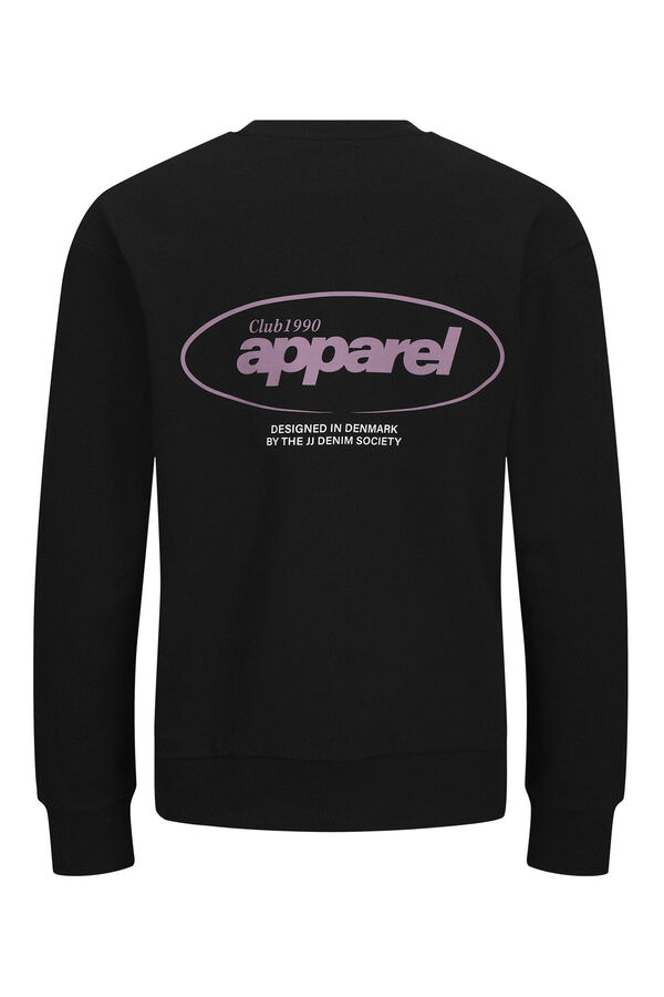 Jack & Jones Sudadera club 1990 negro