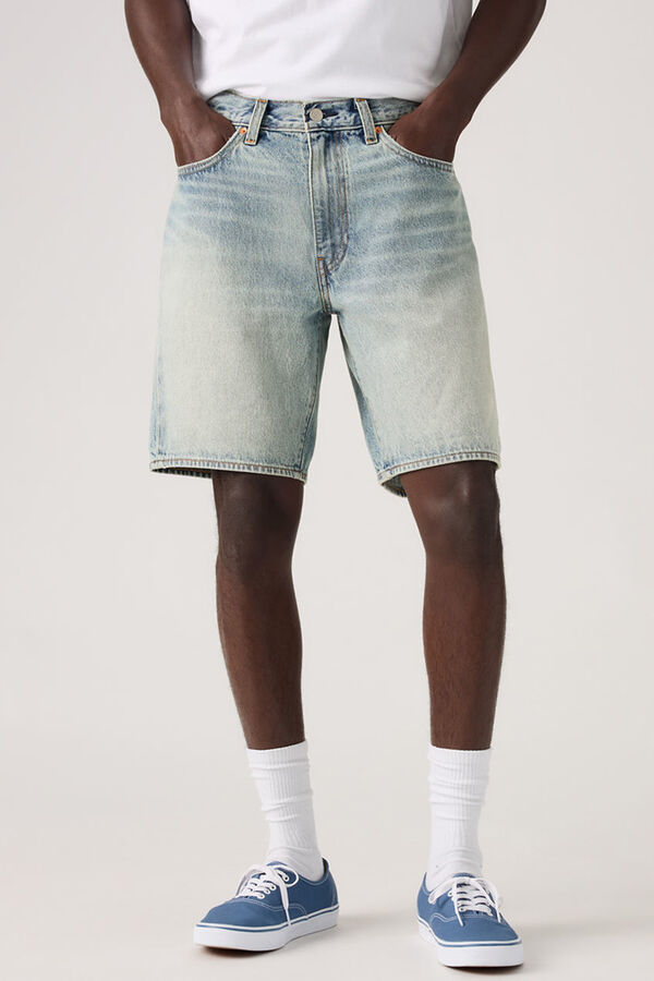 Levi's Denim Bermuda 468 Loose blue
