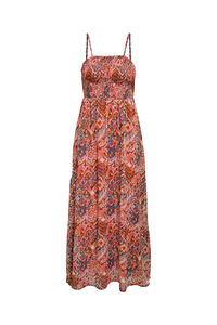Only Bedrucktes langes Kleid