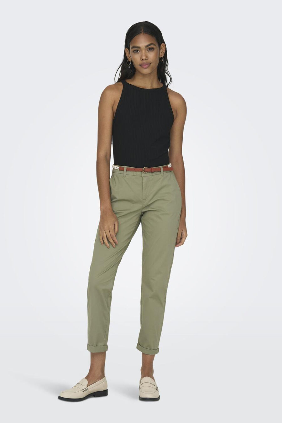 Pantalón chino elástico