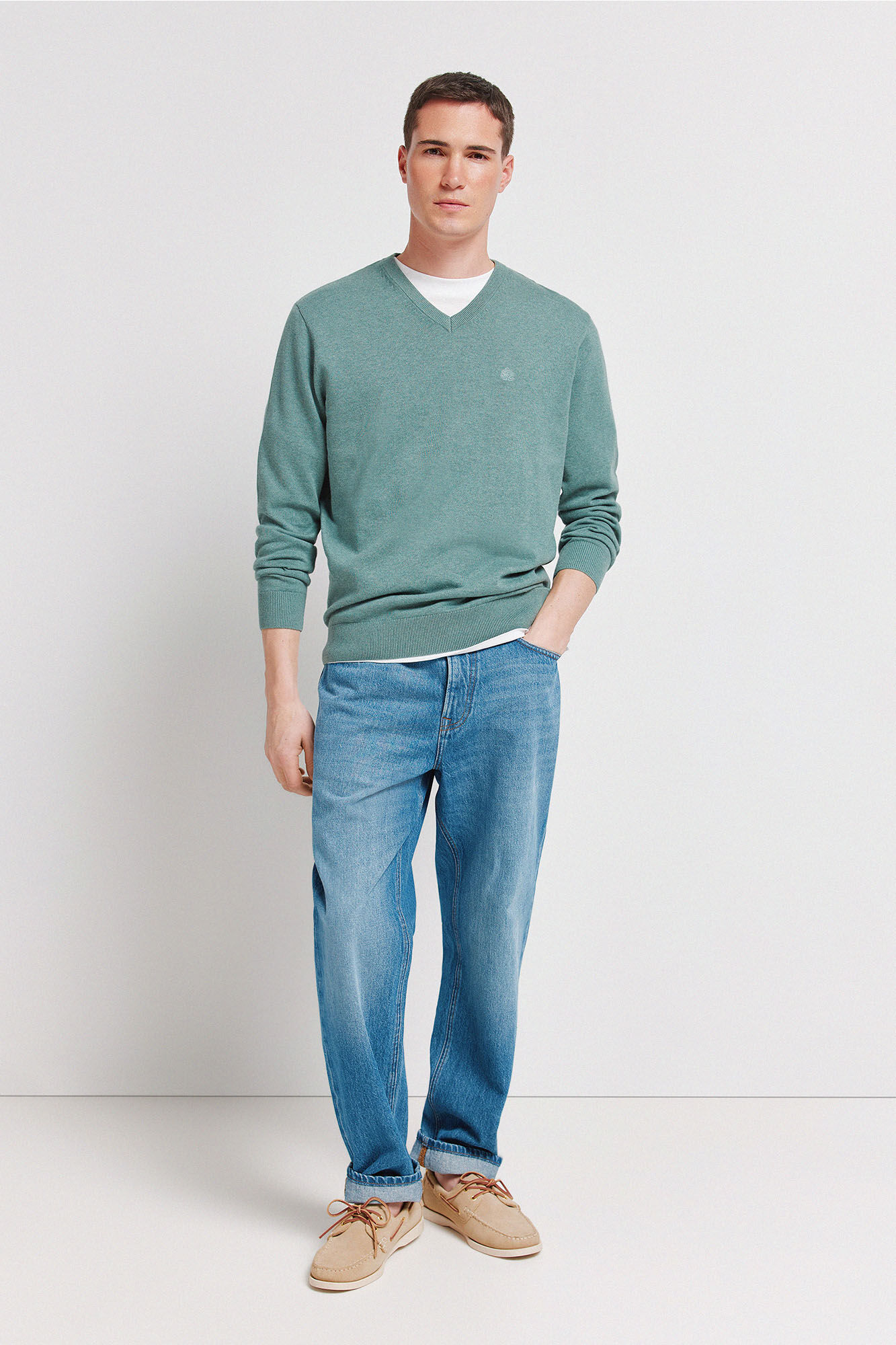 Springfield Jersey b&aacute;sico cuello pico logo Springfield