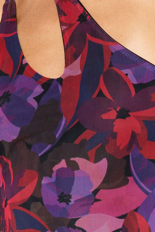 Trendyol Vestido midi ajustado cut out blanco