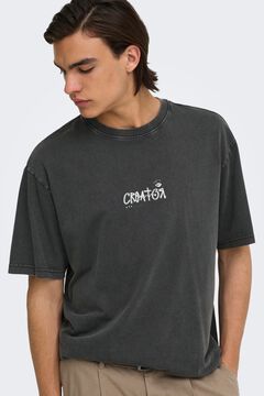 Only & Sons Relaxed Fit Kurzarm-T-Shirt